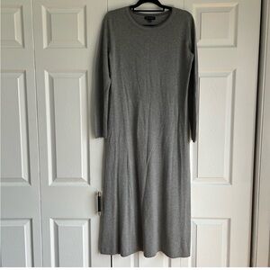 H by Halston Gray Midi Dress